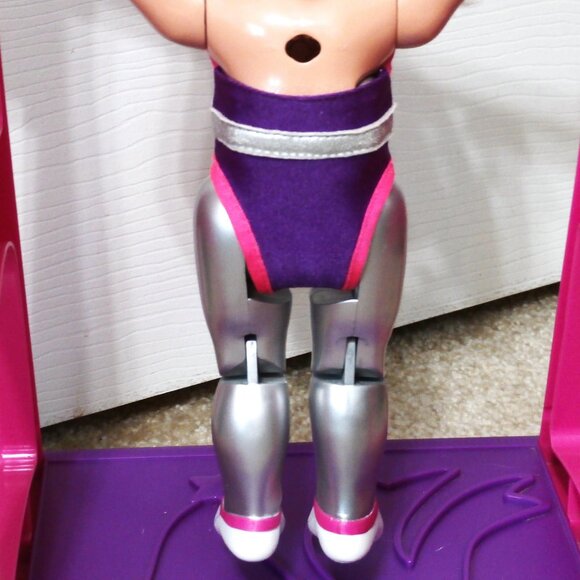 RARE 1999 SUPER STAR SUSIE 12" Gymnastics Gymnast Bar Doll Toy Biz, Inc. #33385 - Picture 7 of 11